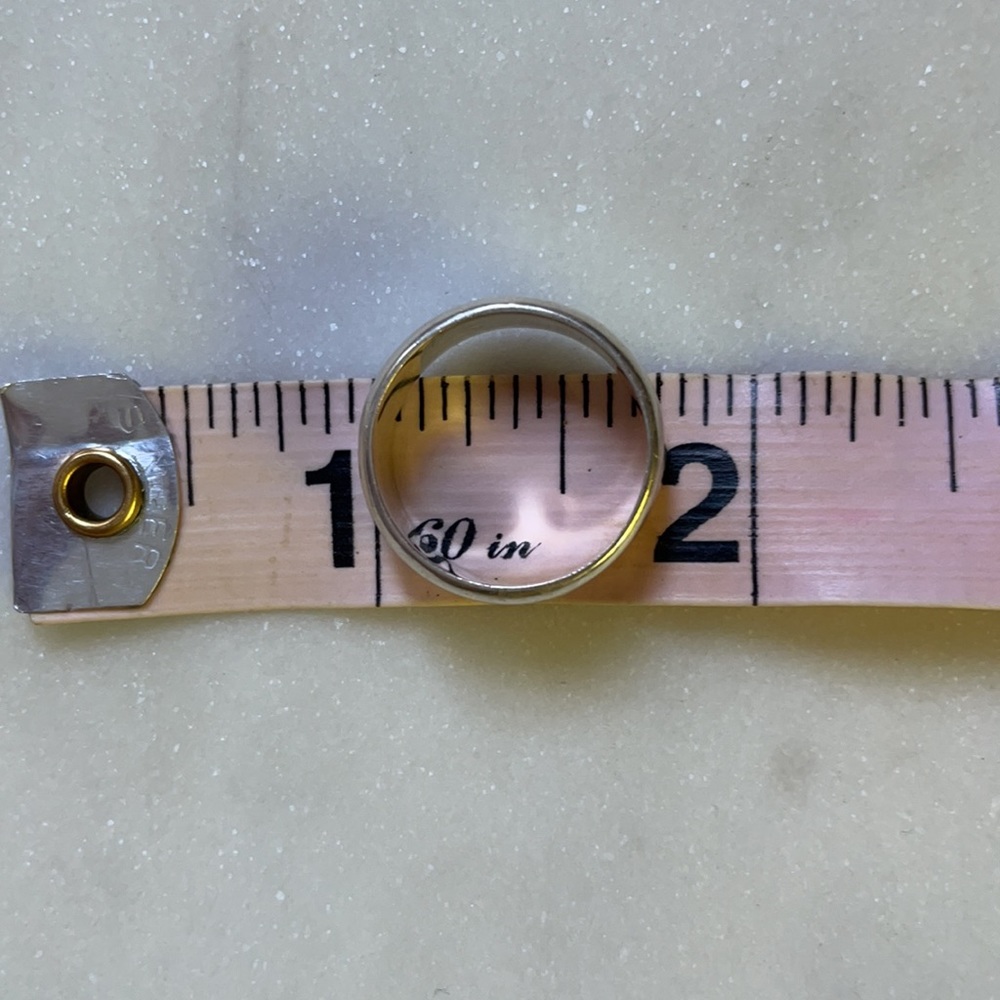 Vintage | Simple 925 Silver Band Ring - Picture 11 of 13